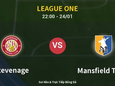 Soi Kèo Stevenage vs Mansfield Town – 22:00 24/01 | Nhận Định, Dự Đoán Tỷ Số
