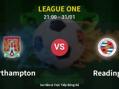 🔴 Trực Tiếp: Northampton 0-0 Reading – Link Xem League One (Full HD)