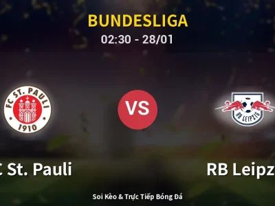 Kết Quả: FC St. Pauli 1-1 RB Leipzig – Highlight & Bàn Thắng | Bundesliga