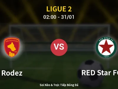 Kết Quả: Rodez 1-1 RED Star FC 93 – Highlight & Bàn Thắng | Ligue 2