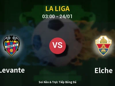 Kết Quả: Levante 3-2 Elche – Highlight & Bàn Thắng | La Liga
