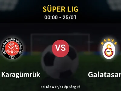 Kết Quả: Fatih Karagümrük 1-3 Galatasaray – Highlight & Bàn Thắng | Süper Lig