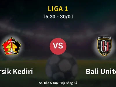 Kết Quả: Persik Kediri 3-2 Bali United – Highlight & Bàn Thắng | Liga 1