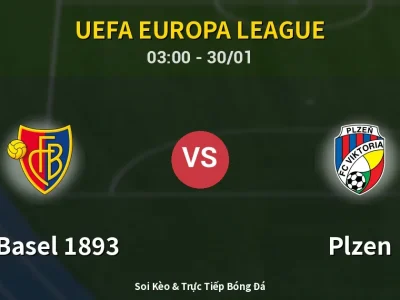 Kết Quả: FC Basel 1893 0-1 Plzen – Highlight & Bàn Thắng | UEFA Europa League