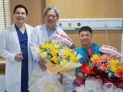 Nguyễn Thái Sơn phẫu thuật thành công: Tin vui cho U23 Việt Nam và Ninh Bình FC