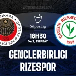 Genclerbirligi vs Rizespor: Chủ nhà 'nóng' sân Eryaman đối đầu đội khách sa sút 1