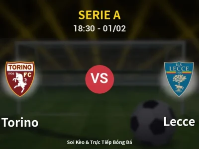 Kết Quả: Torino 1-0 Lecce – Highlight & Bàn Thắng | Serie A