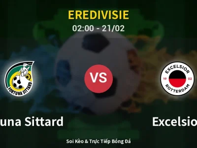 Kết Quả: Fortuna Sittard 2-1 Excelsior – Highlight & Bàn Thắng | Eredivisie