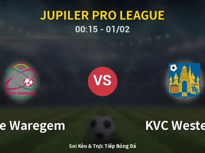 Kết Quả: Zulte Waregem 0-1 KVC Westerlo – Highlight & Bàn Thắng | Jupiler Pro League