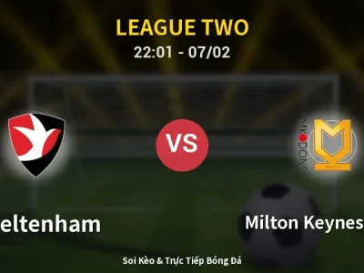 Soi Kèo Cheltenham vs Milton Keynes Dons – 22:01 07/02 | Nhận Định, Dự Đoán Tỷ Số