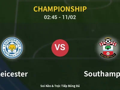 Kết Quả: Leicester 3-4 Southampton – Highlight & Bàn Thắng | Championship