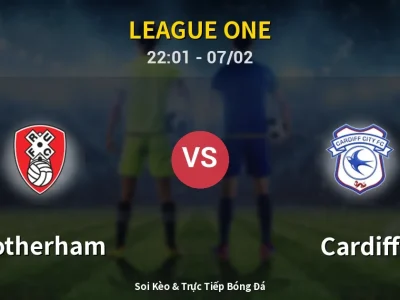 Soi Kèo Rotherham vs Cardiff – 22:01 07/02 | Nhận Định, Dự Đoán Tỷ Số