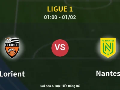 Kết Quả: Lorient 2-1 Nantes – Highlight & Bàn Thắng | Ligue 1