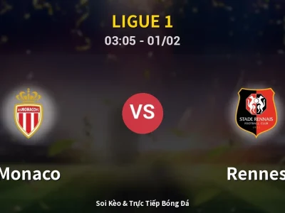 Kết Quả: Monaco 4-0 Rennes – Highlight & Bàn Thắng | Ligue 1