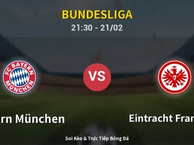 🔴 Trực Tiếp: Bayern München 2-0 Eintracht Frankfurt – Link Xem Bundesliga (Full HD)