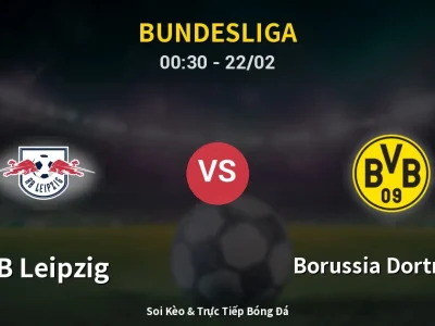 Kết Quả: RB Leipzig 2-2 Borussia Dortmund – Highlight & Bàn Thắng | Bundesliga