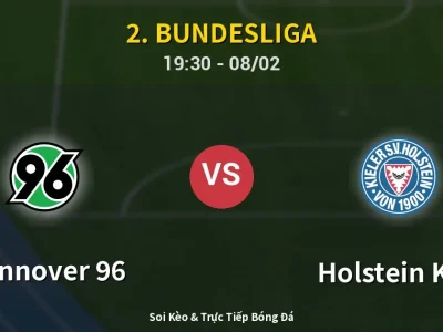 Kết Quả: Hannover 96 3-1 Holstein Kiel – Highlight & Bàn Thắng | 2. Bundesliga