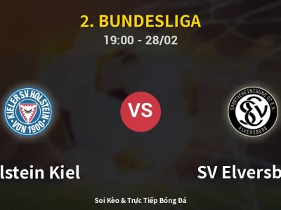 Soi Kèo Holstein Kiel vs SV Elversberg – 19:00 28/02 | Nhận Định, Dự Đoán Tỷ Số