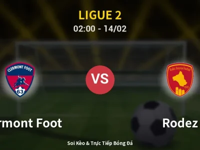 Kết Quả: Clermont Foot 1-2 Rodez – Highlight & Bàn Thắng | Ligue 2
