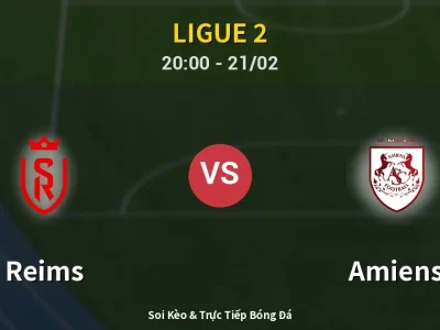 Kết Quả: Reims 0-0 Amiens – Highlight & Bàn Thắng | Ligue 2