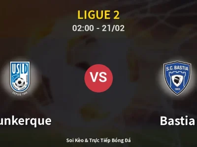 Kết Quả: Dunkerque 1-1 Bastia – Highlight & Bàn Thắng | Ligue 2