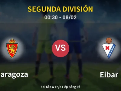 Kết Quả: Zaragoza 1-1 Eibar – Highlight & Bàn Thắng | Segunda División