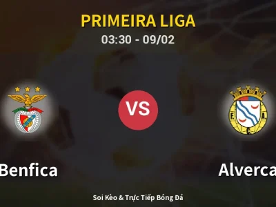 Kết Quả: Benfica 2-1 Alverca – Highlight & Bàn Thắng | Primeira Liga