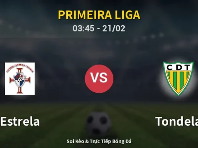Kết Quả: Estrela 0-2 Tondela – Highlight & Bàn Thắng | Primeira Liga