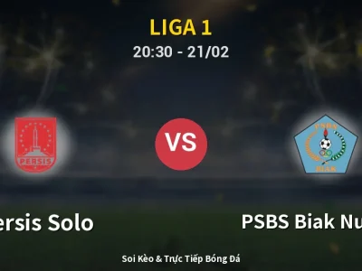 Kết Quả: Persis Solo 1-1 PSBS Biak Numfor – Highlight & Bàn Thắng | Liga 1