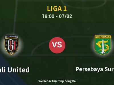 Kết Quả: Bali United 1-3 Persebaya Surabaya – Highlight & Bàn Thắng | Liga 1