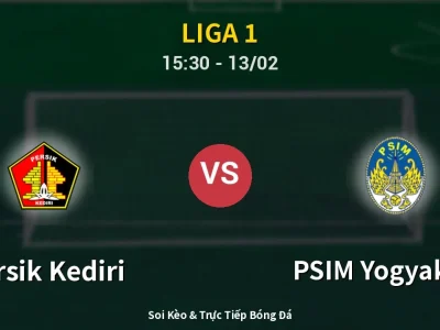 Kết Quả: Persik Kediri 2-2 PSIM Yogyakarta – Highlight & Bàn Thắng | Liga 1