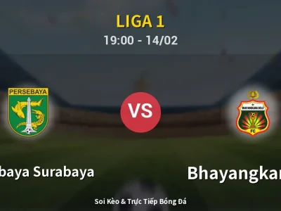 🔴 Trực Tiếp: Persebaya Surabaya 0-2 Bhayangkara FC – Link Xem Liga 1 (Full HD)