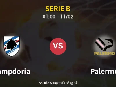 Kết Quả: Sampdoria 3-3 Palermo – Highlight & Bàn Thắng | Serie B