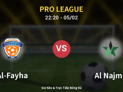 🔴 Trực Tiếp: Al-Fayha 1-0 Al Najma – Link Xem Pro League (Full HD)