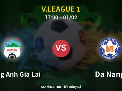 Kết Quả: Hoang Anh Gia Lai 1-0 Da Nang – Highlight & Bàn Thắng | V.League 1