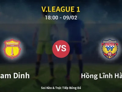 Kết Quả: Nam Dinh 1-1 Hồng Lĩnh Hà Tĩnh – Highlight & Bàn Thắng | V.League 1