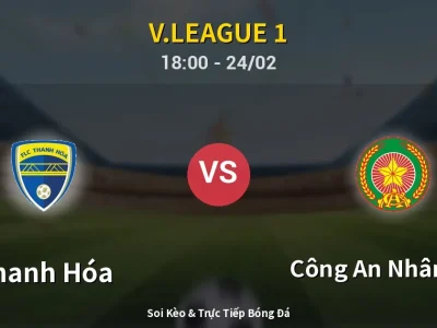 Kết Quả: Thanh Hóa 1-3 Công An Nhân Dân – Highlight & Bàn Thắng | V.League 1