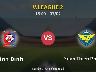 Kết Quả: Binh Dinh 2-0 Xuan Thien Phu Tho – Highlight & Bàn Thắng | V.League 2