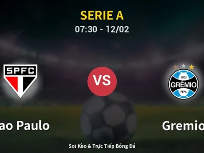 Kết Quả: Sao Paulo 2-0 Gremio – Highlight & Bàn Thắng | Serie A
