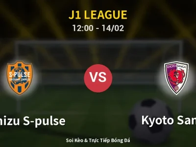 Kết Quả: Shimizu S-pulse 1-1 Kyoto Sanga – Highlight & Bàn Thắng | J1 League