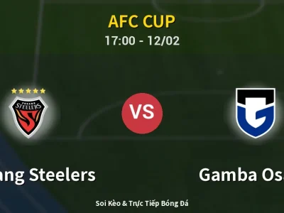 Kết Quả: Pohang Steelers 1-1 Gamba Osaka – Highlight & Bàn Thắng | AFC Cup