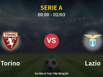 Kết Quả: Torino 2-0 Lazio – Highlight & Bàn Thắng | Serie A