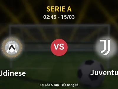 Kết Quả: Udinese 0-1 Juventus – Highlight & Bàn Thắng | Serie A