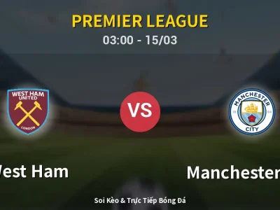 Kết Quả: West Ham 1-1 Manchester City – Highlight & Bàn Thắng | Premier League