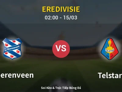 Kết Quả: Heerenveen 3-0 Telstar – Highlight & Bàn Thắng | Eredivisie