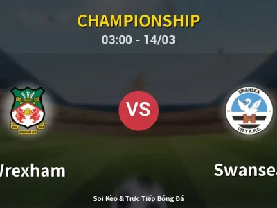 Kết Quả: Wrexham 2-0 Swansea – Highlight & Bàn Thắng | Championship