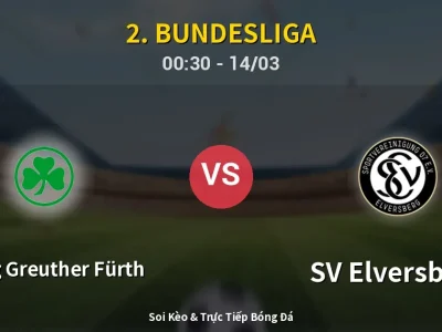 Kết Quả: SpVgg Greuther Fürth 2-0 SV Elversberg – Highlight & Bàn Thắng | 2. Bundesliga