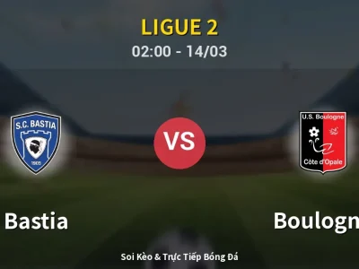 Kết Quả: Bastia 0-1 Boulogne – Highlight & Bàn Thắng | Ligue 2