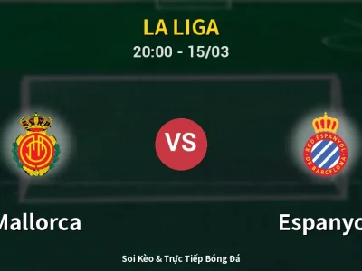 Soi Kèo Mallorca vs Espanyol – 20:00 15/03 | Nhận Định, Dự Đoán Tỷ Số