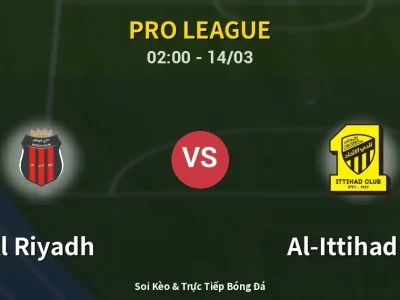 Kết Quả: Al Riyadh 3-1 Al-Ittihad FC – Highlight & Bàn Thắng | Pro League